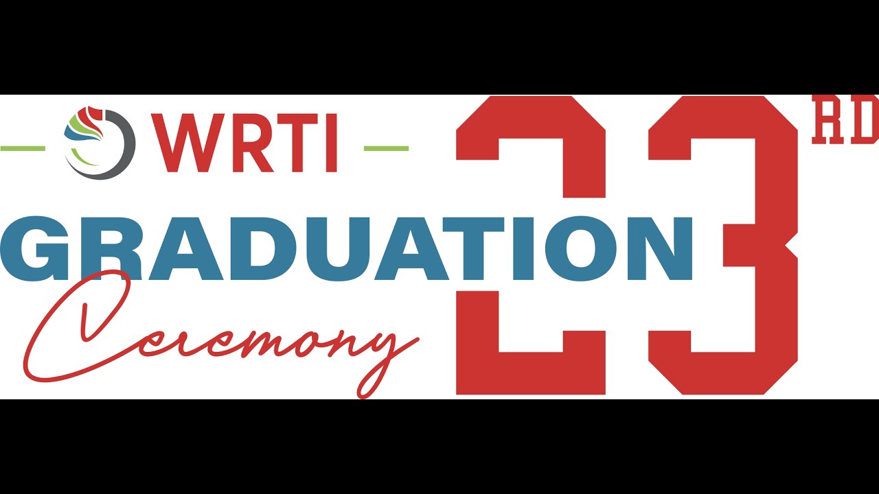 WRTI's 23rd GRADUATION CEREMONY | LIVE