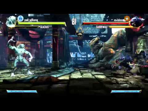 Killer instinct Perfect with Glacius ( Stream Highlight )