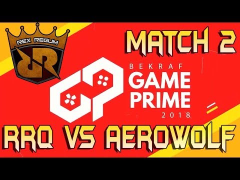 RRQ vs AEROWOLF Match 2 - BEKRAF Game Prime Tournament | Mobile Legends