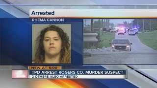 Suspect in Rogers Co. homicide arrested in Tulsa