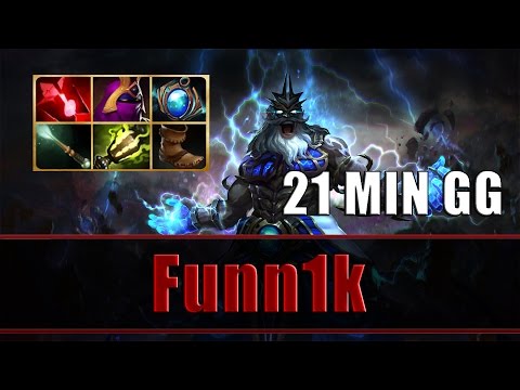 Funn1k plays Zeus 21 MIN GG Ranked - Dota 2