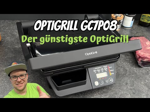 Tefal OptiGrill GC7P08 - Kurze Vorstellung & Steak grillen