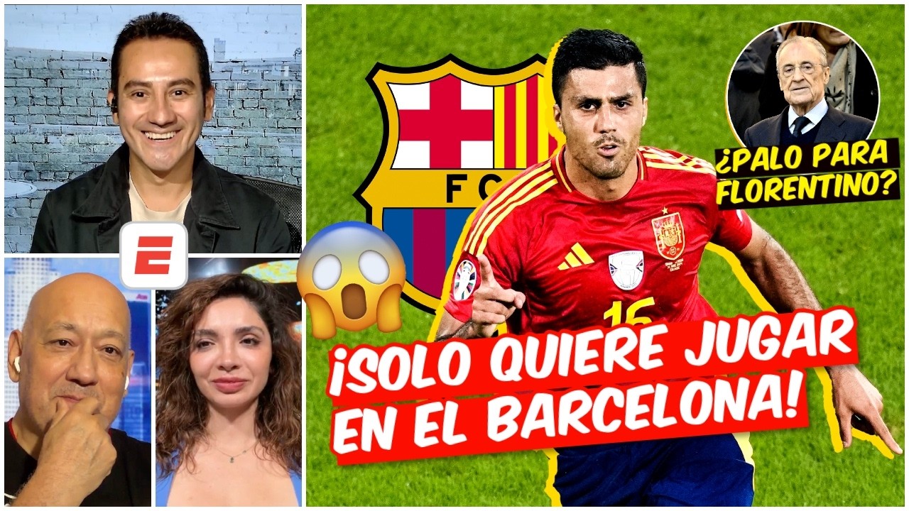 Rodri al Barcelona es UN GOLPE DURO al Real Madrid y uno MÁS DURO para FLORENTINO 😱 | Exclusivos