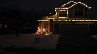 Christmas Light Show | Deck the Halls (Relient K)