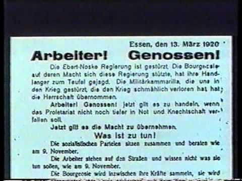 Kapp-Putsch März 1920 - ( Rote Ruhrarmee Teil 1 - von Berlin ins Ruhrgebiet(