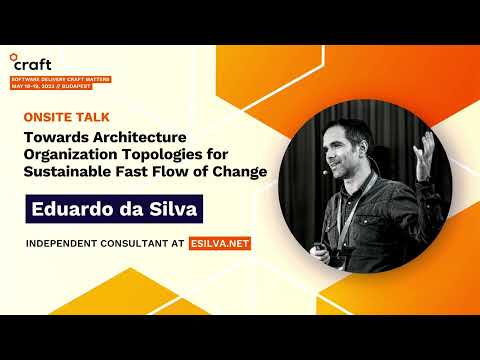 Towards Architecture Organization Topologies - Eduardo Da Silva, esilva.net | Craft Conference, 2023