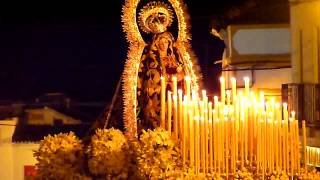 preview picture of video 'Salida en la madrugá de la  Virgen de los Dolores de Osuna - año 2012'