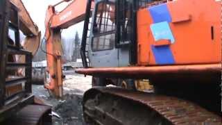 preview picture of video 'Hitachi EX 400LC Excavator'