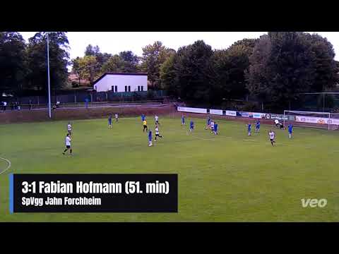 Highlights: 27.08.2022 FC Eintracht Münchberg vs. SpVgg Jahn Forchheim 3:2