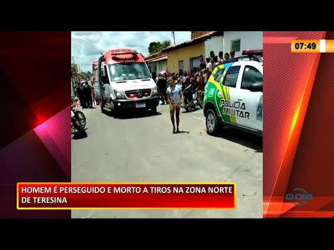Homem é perseguido e baleado na cabeça na zona norte de Tereisna 19 02 2021