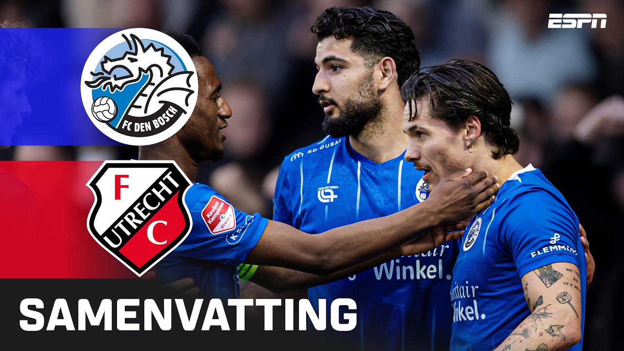 Den Bosch vs Jong  Utrecht Highlights