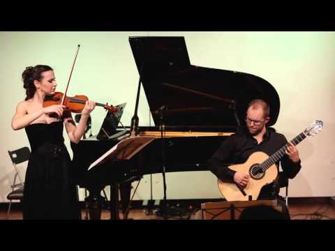 Astor Piazzolla - Café 1930 (History of Tango) for Violin and Guitar