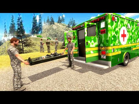 US Army Ambulance Driving e#1 - Emergency Rescue Truck Simulator - Android Gameplay