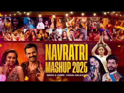 Navratri Mashup 2025 | Visual Galaxy | Best Of Dandiya Garba Songs | Latest Garba Mega Mashup 2025
