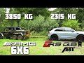Mercedes G63 6X6 Tegen Audi RSQ8 ABT Van Royalistiq