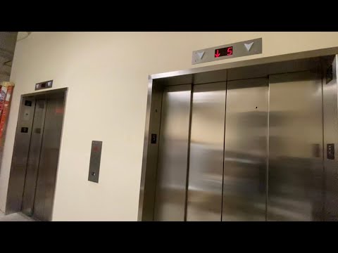 Modernized Dover Traction West Staff Elevators @ Central DuPage Hospital, Winfield, IL