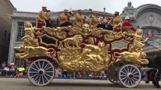Baraboo Big Top Parade circus music float