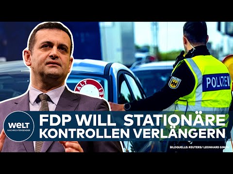 DEUTSCHLAND: FDP will Kontrolle der Außengrenzen verlängern! Bijan Djir-Sarai mit Schutz nach der EM