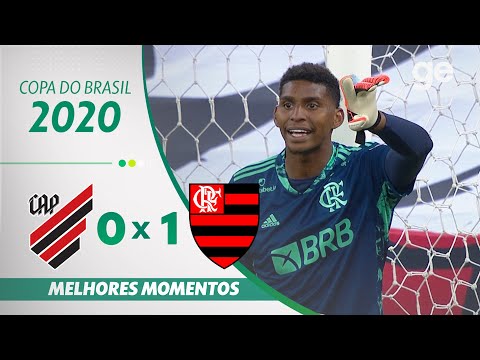 Gols e lances de Athletico Paranaense x Flamengo