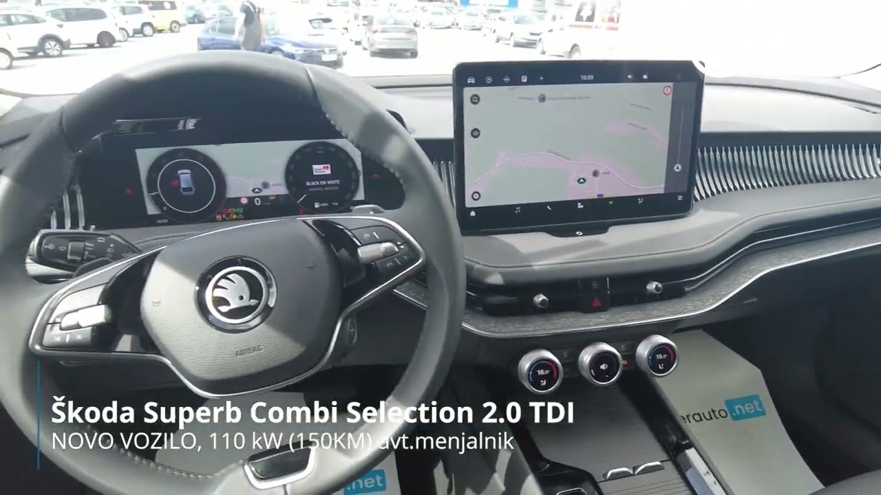 Škoda Superb Combi Selection 2.0 TDI DSG - NA ZALOGI
