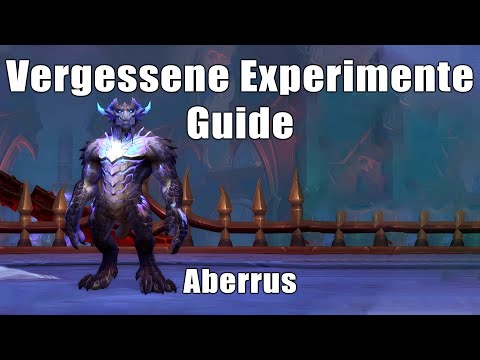 Vergessene Experimente Guide auf deutsch für Tank - Aberrus