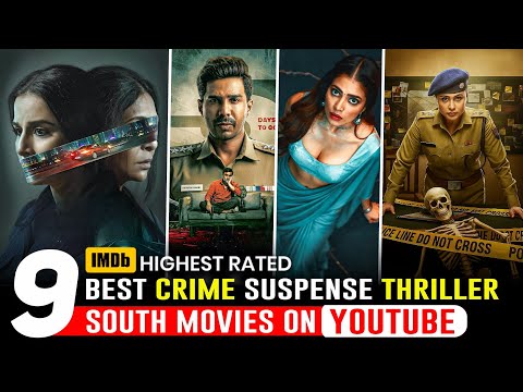 Top 9 New South Indian Suspense Thriller Movies in Hindi 2025 | South Crime thriller movies in hindi