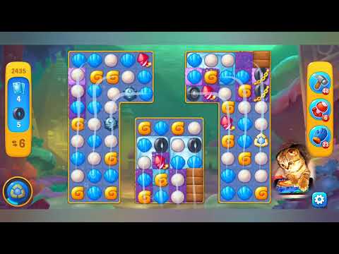 Fishdom 2022, no Boosters,  2435  level  -  прохождение без бустеров,  2435  уровень.