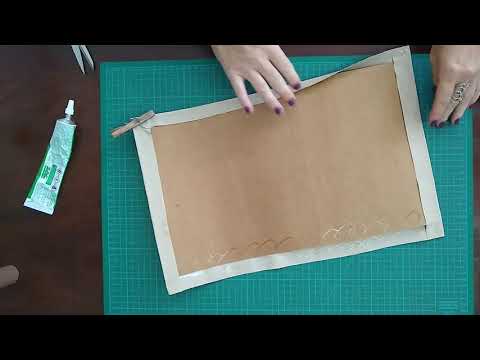 Bolsa Cartonagem Passo a Passo