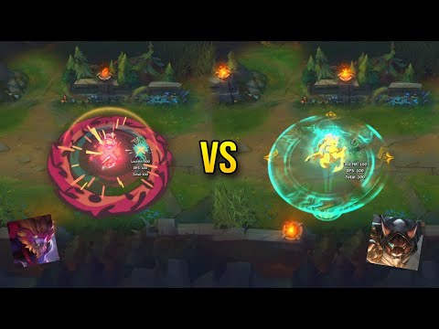Street Demon Rengar vs Guardian of the Sands Rengar Skin Comparison - League of Legends