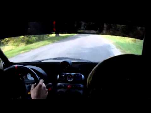 JA-RO Rally Team, Walim Trophy 2012, onboard Romelczyk-Galiczyński, I podjazd