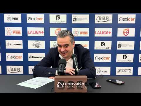 Iñaki Martín's press conference // Flexicar Fuenlabrada VS Grupo Ureta Tizona Burgos