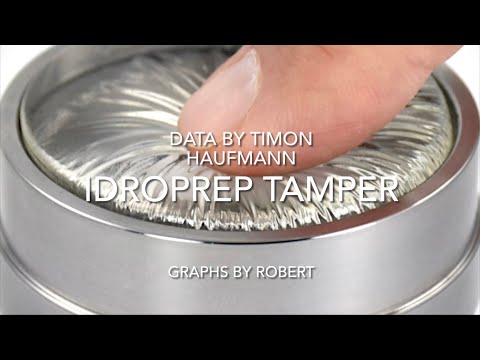 iDroprep Tamper for Espresso Graphs of Data Collected by Timon @BrewingBartender