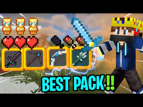 The Ultimate PVP & SMP Texture Pack! 😍 #minecraft