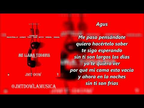 Super Yei Ft Agus, Juanka, Yomo & Más - Me Llama Todavía (RMX 2) (Vídeo Letras) | Reggaeton 2018