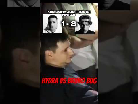 Hydra vs Bruno Bug: risultato totale degli scontri diretti #rap #freestyle #hiphop #escueladerap #hh