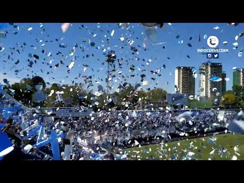 "Â¡IMPRESIONANTE RECIBIMIENTO! Quilmes VS Olimpo // B Nacional 2019 - Fecha 25" Barra: Indios Kilmes &bull; Club: Quilmes