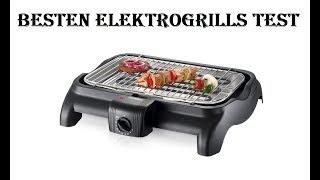 5 Besten Elektrogrills Test 2021