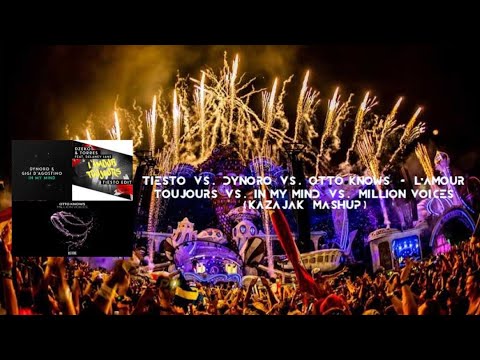 Tïesto vs. Dynoro vs. Otto Knows-L'amour toujours vs. In My Mind vs. Million voices (Kazajak mashup)
