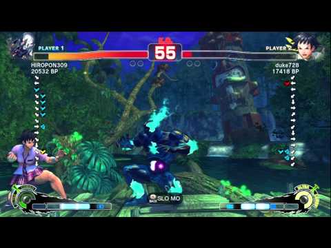 HIROPON [Seth] vs duke728 [Makoto] SSF4 Japanese Online Ranked Matches - TRUE-HD