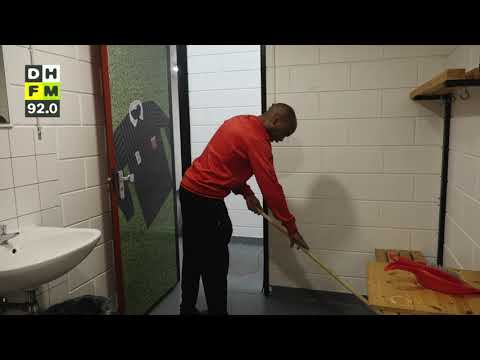 Enthousiaste cliënten van Middin maken schoon op HVV Laakkwartier: 'Het is geweldig'