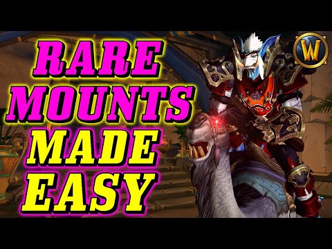 Farming Rare Spawn Mounts (How to use Class Trials to Farm Rares)
