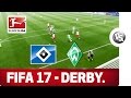 Hamburger SV vs. Pizarro & Co. - Nordderby FIFA 17 Prediction with EA Sports