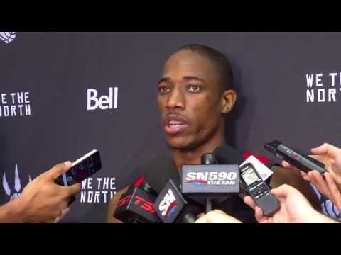 Raptors Training Camp: DeMar DeRozan - September 30, 2014