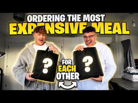 Seeing Who Can Order The Most Expensive Meal From Uber Eats 