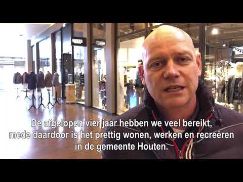 Lijsttrekker Eef Stiekema van de Houtense VVD vat samen waar het in deze verkiezingen om draait