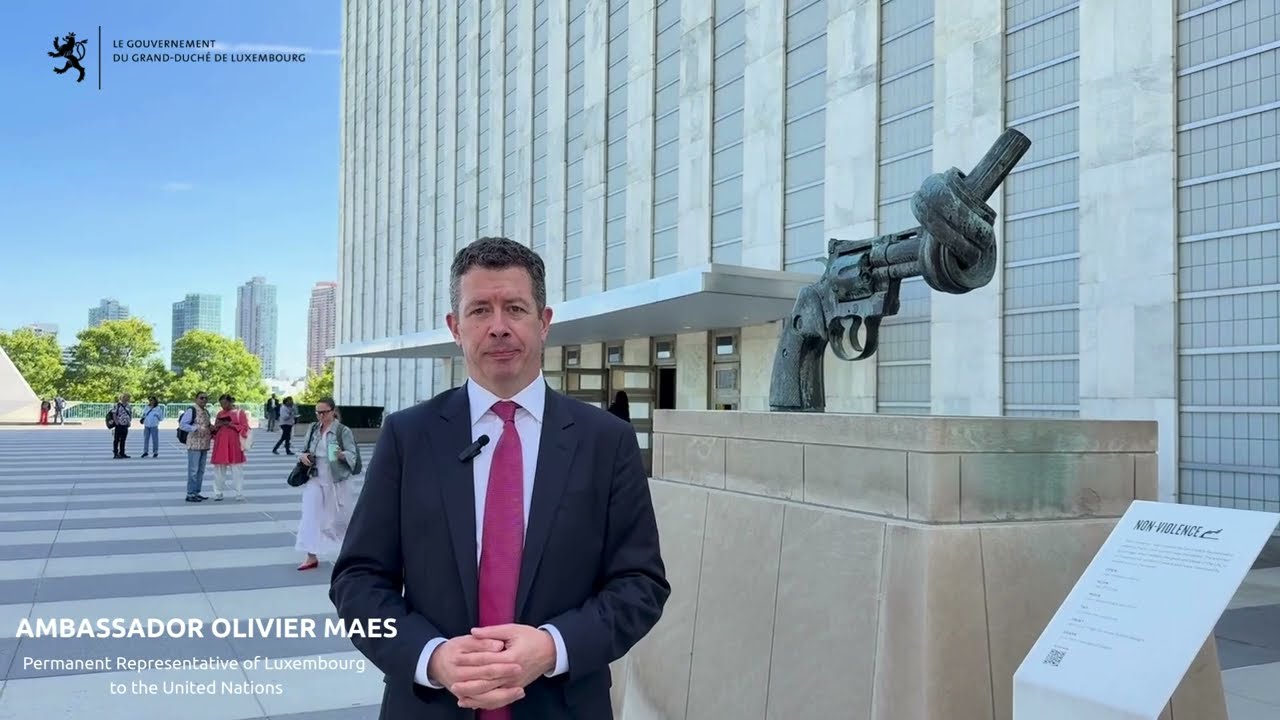 R2P at 20: Amb. Olivier Maes, Permanent Representative of Luxembourg to the United Nations