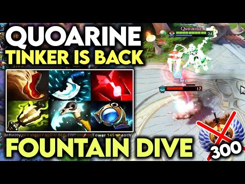 Quoarine Tinker Is Back - No Mercy On Ranked || Beautiful Plays Dota 2