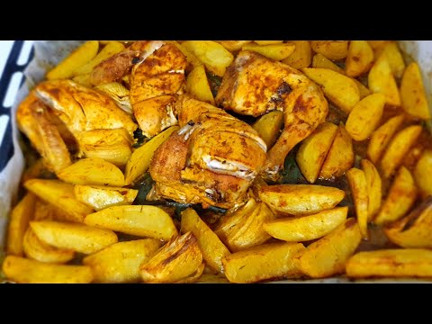 Oven Chicken and Potatoes