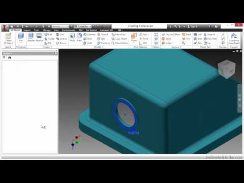Autodesk Inventor - Configured Design Tutorial | Creating iFeatures