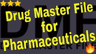 Download lagu Drug Master File - DMF in Pharmaceuticals mp3